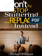 New Dont Try To Stop Stuttering Instead Replace It 2016