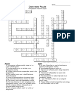 Crossword Puzzle Tech