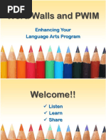 Word Walls and PWIM: Enhancing Your Language Arts Program