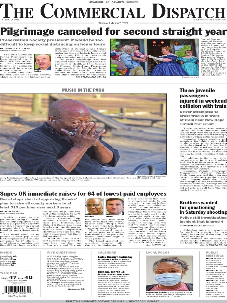 Commercial Dispatch Eedition 3-2-21 | PDF | Republican Party (United  States) | American Government