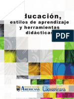 Educación Estilos de Aprendizaje y Herramientas Didácticas