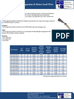 TGGT 250°C 600V Apparatus - Motor Lead Wire