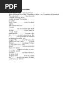 Irregular Verbs Exercises