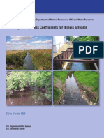 Manning's Roughness Coefficients For Illinois Streams: Data Series 668