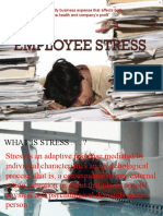 Stress Is A Costly Business Expense That Affects Both Employee Health and Company's Profit