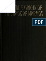 True Origin of The Book of Mormon
