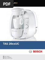 Coffee Tassimo T20 - Manual