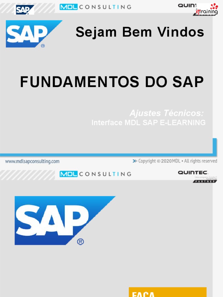 Fundamentos Sap (Atualizado 2020) | PDF | Planejamento de recursos ...
