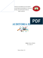 Auditoria Iii