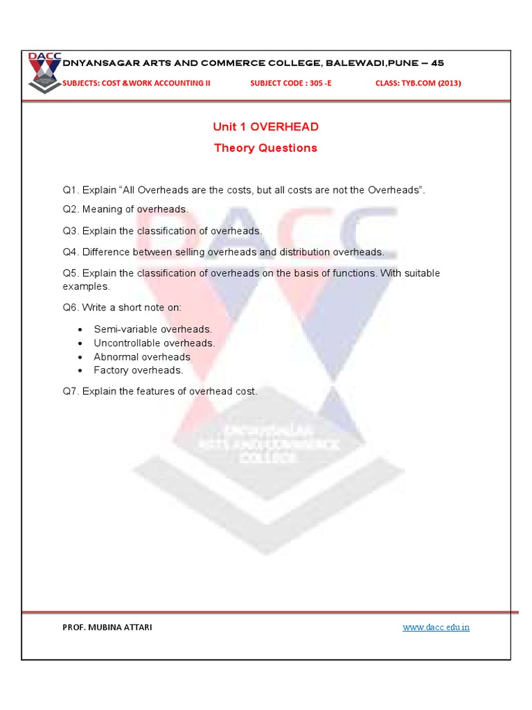 Qb 305e Cost Work Accounting Pdf Cost Depreciation