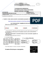 Portugues Encontro Consonantal-13 A 17 de Julho Lingua Portuguesa