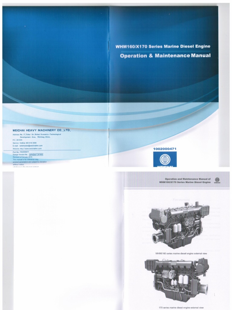 X6170 Engine Manual 200119 | PDF