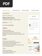 domenica laetare 14 Marzo 2021 