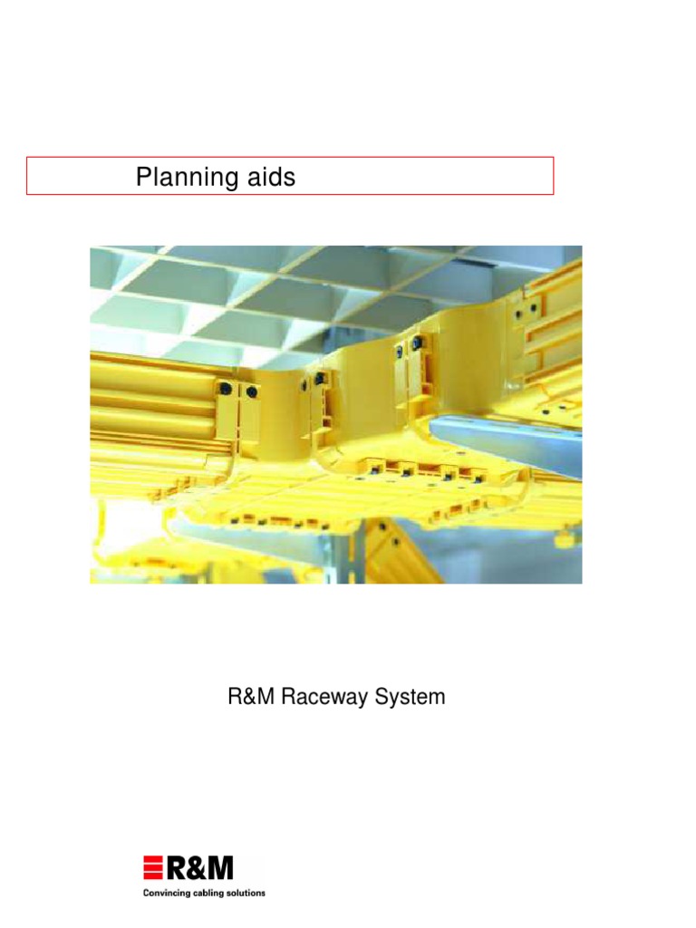 Planning Aids R&M Raceway System PDF Building Engineering Equipment