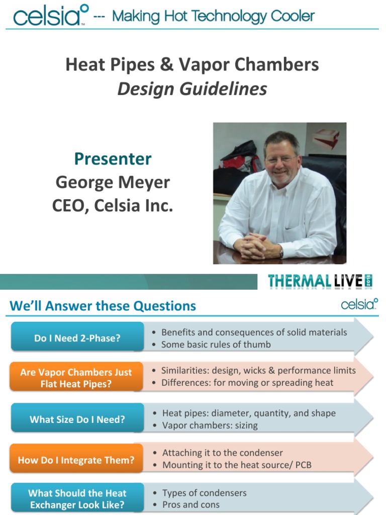 Heat Pipe and Vapor Chamber Design Guide | PDF | Heat Exchanger | Physics