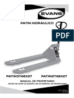 Patin Hidraulico EVANS