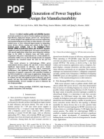 Next Generation of Power Supplies - Design For Manufacturability