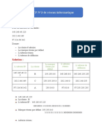 TP N°3 de Réseau Informatique: Exercice