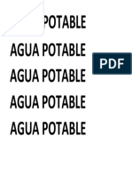 Agua Potable