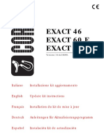 Exact 46 Exact 60 E EXACT 6000: Italiano Installazione Kit Aggiornamento