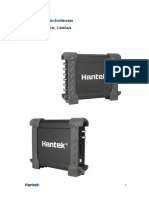 8 Channels, 100Khz, 2.4Msa/S: Hantek1008C