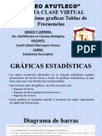 Cuarta Clase Virtual 5to. Biología Estadística Descriptiva