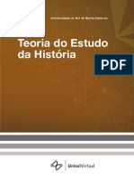 Book Teoria Estudo Historia