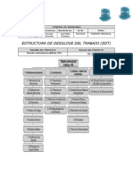 Estructura de Desglose Del Trabajo