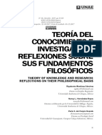 Tema para El Trabajo Final - Teoria Del Conocimiento II Runae 2017-12-53-71ed.2 - Diciembre 2017