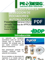 Consejos para Seleccion de Rociadores Jose Prada Aprocof