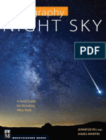 Wu, Jennifer - Photography Night Sky. a Field Guide for Shooting After Dark