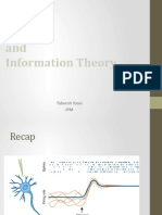 Lecture IV - Entropy and Information Theory