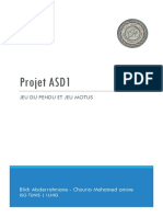 Rapport Projet ASD1