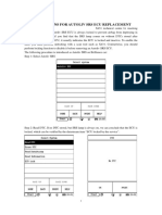 Instructions For Autoliv SRS Ecu Replacement