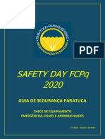 Guia Do Safety Day FCPQ 2020 - Paratuca