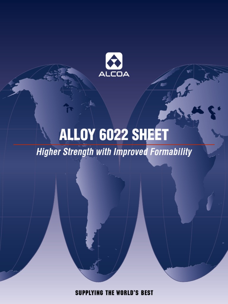 Alloy 6022 Sheet: Strength & Formability | PDF | Sheet Metal | Welding