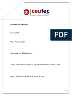 Informe - de Assessment Center - Grupo#2 - Psicometria IV