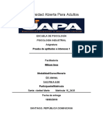 Yuby Tarea de Pruevas de Aptitudes 1, 2 3