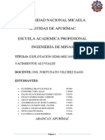 Explotacion Semi-mecanizada de Yaciminetos Aluviales (Final)