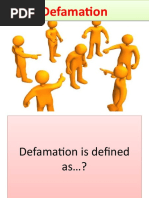 Defamation