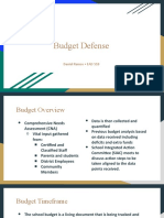 Ramos Daniel Ead 510 Benchmark Budget Defense