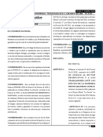 04.05.2020 Decreto Legislativo No. 43-2020 - 2da Reforma A La Ley de Auxilio Al Sector Productivo y A Los Trabajadores