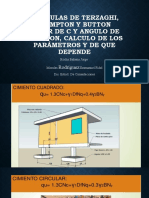 Formulas de Terzaghi, Skempton y Button Expo Rocha Final 2.0