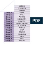 Group 1 Group 2 Group 3 Group 4 Group 5 Group 6 Group 7 Group 8 Group 9 Group 10 Group 11 Group 12 Group 13 Group 14 Group 15 Group 16 Group 17