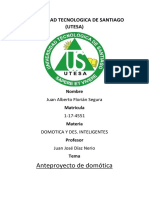 Anteproyecto Sobre Domotica.