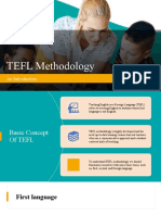 TEFL Methodology: An Introduction