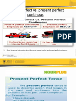 Guide 2 - Present Perfect Vs Present Perfect Continuous