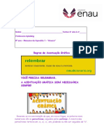 8o Ano - Resumo Da Apostila 1 - PORTUGUES