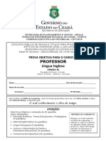 Concurso Público SEDUC CE para Professor de Língua Inglesa