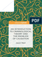 An Introduction To Criminological Theory and The Problem of Causation PDFDrive